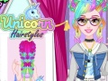 ゲームユニコーンのヘアスタイルオンライン