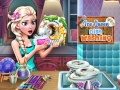 ゲーム氷の女王の皿洗いオンライン