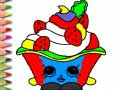 ゲーム学校に戻る：ケーキの塗り絵ブックオンライン