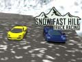 ゲーム雪の快速ヒル：トラックレースオンライン