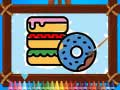 ゲーム子供の塗り絵ベーカリーオンライン