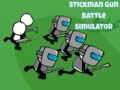 ゲームスティックマン銃バトルシミュレーターオンライン
