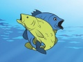 ゲーム友好的な魚の塗り絵オンライン