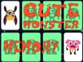 ゲームかわいいモンスター記憶オンライン