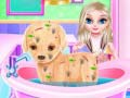 ゲーム赤ちゃんエルサの子犬手術オンライン