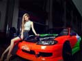 ゲーム女の子と車オンライン