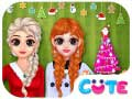 ゲームクリスマスの準備ができているプリンセスオンライン