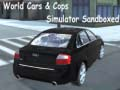 ゲーム世界の車と警察シミュレーターサンドボックスオンライン