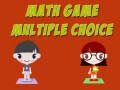 ゲーム数学ゲーム：選択肢オンライン