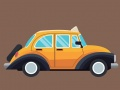 ゲームクラシックな古い車と新しい車の隠れたオンライン