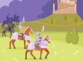 ゲーム中世の騎士マッチ3オンライン