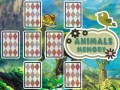 ゲーム動物カードの記憶オンライン