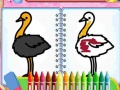 ゲーム鳥の塗り絵ゲームオンライン