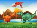 ゲームカラフルな恐竜マッチ3オンライン