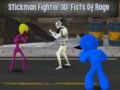 ゲームスティックマンファイター3D: 怒りの拳オンライン