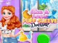 ゲームエリザとアニー: パフスリーブドレスアップオンライン
