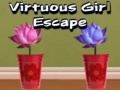 ゲーム徳のある少女の脱出オンライン