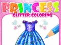 ゲームプリンセスグリッター塗り絵オンライン