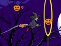 ゲーム飛んでいる魔女ハロウィンオンライン