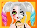 ゲームプリンセスハロウィンメイク半顔チュートリアルオンライン