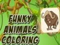ゲームファンキーな動物の塗り絵オンライン