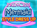 ゲームプリンセスマーメイドスタイルドレスアップオンライン