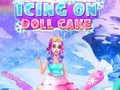 ゲーム人形ケーキのアイシングオンライン