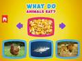 ゲーム動物は何を食べますか？オンライン