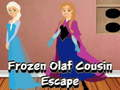 ゲームアナと雪の女王オラフのいとこの脱出オンライン
