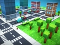 ゲームピクセルシティランナー3Dオンライン