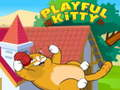 ゲーム遊び好きな子猫オンライン