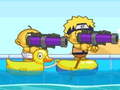 ゲーム水鉄砲戦争オンライン