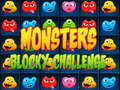 ゲームモンスターのブロックチャレンジオンライン