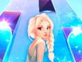 ゲームエルサのピアノタイルゲーム：レット・イット・ゴーオンライン