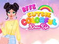 ゲーム親友たちのかわいいカラフルドレスアップオンライン