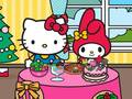 ゲームハローキティと友達のクリスマスディナーオンライン