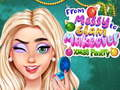 ゲーム乱れから#Glamへ: クリスマスパーティーメイクオーバーオンライン