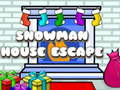 ゲーム雪だるまの家からの脱出オンライン