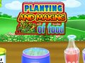 ゲーム植物の栽培と食品の調理オンライン