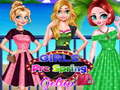 ゲーム女の子の春前の服装オンライン