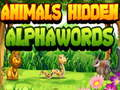 ゲーム隠された動物アルファワードオンライン