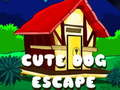 ゲームかわいい犬の脱出オンライン
