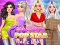 ゲームセレブリティポップスターのアイコニックなアウトフィットオンライン