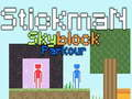 ゲームスティックマン スカイブロック パルクールオンライン