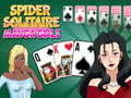 ゲームスパイダーソリティア漫画の女の子オンライン