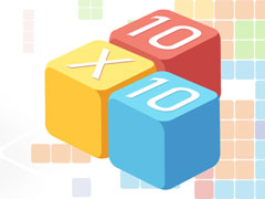 ゲーム10x10 グリッドを埋めるオンライン