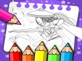 ゲームラーヤと最後のドラゴン 塗り絵オンライン