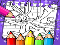 ゲームバックス・バニーの塗り絵オンライン