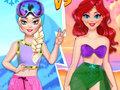 ゲーム夏と冬のプリンセスバトルオンライン