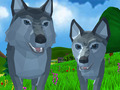 ゲームオオカミシミュレーター野生動物オンライン